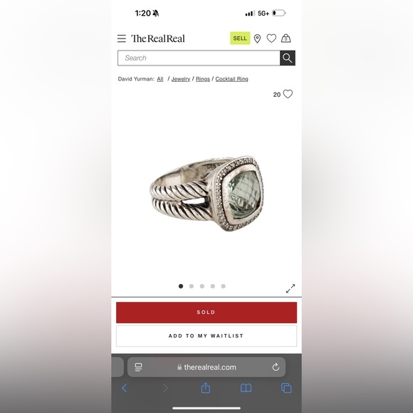 David Yurman Albion Ring - Picture 7 of 8